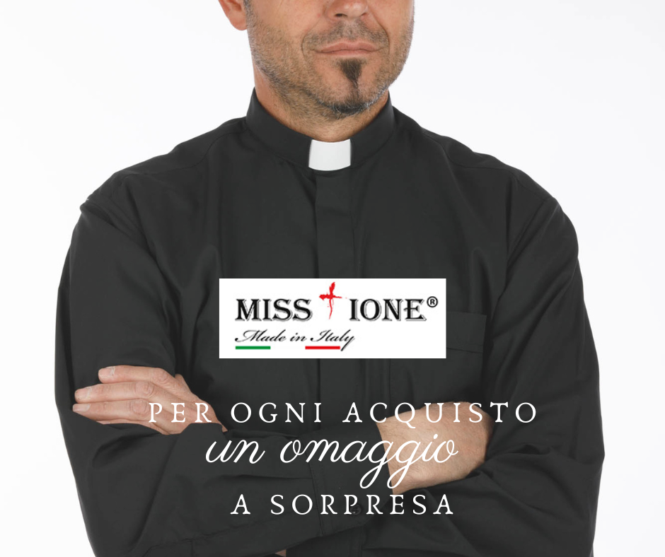Camicie clergy fil a fil clergyman manica lunga